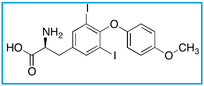 L-TYROSINE,3,5-DIIODO-O-(4-METHOXYPHENYL)